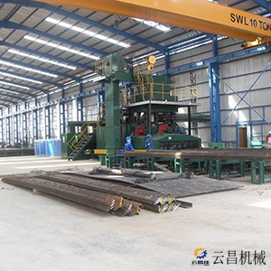 3 m steel plate pretreatment production line