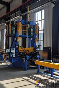 Steel Structure Production Of Splicing,Welding, Leveling Machine