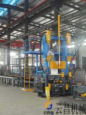 Steel Structure Production Of Splicing,Welding, Leveling Machine